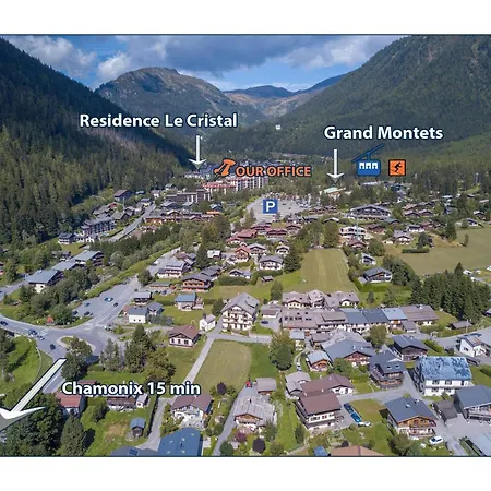 Le Cristal - Grands Montets 20 - Happy Διαμέρισμα Σαμονί